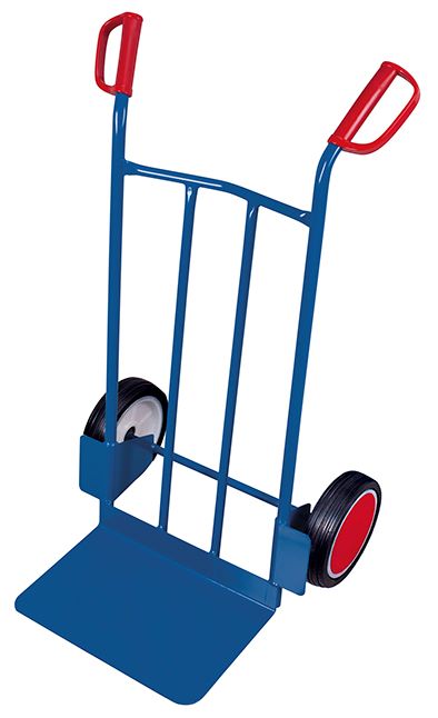 Produktbild Variofit Stahlrohrkarre mit großer Schaufel Traglast 250kg 690x600x1110mm