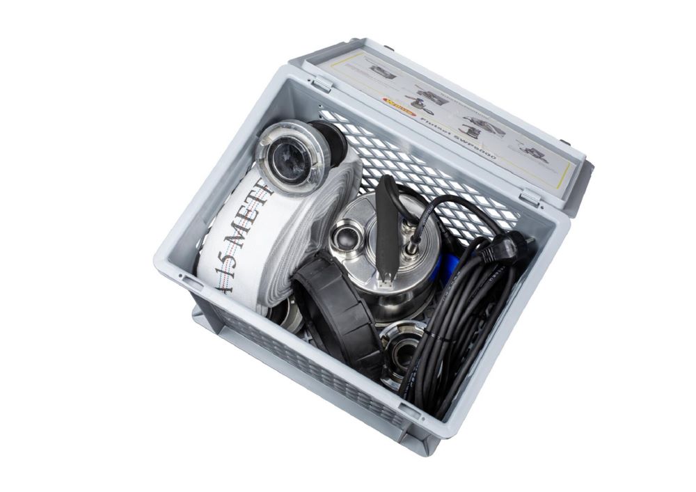 Produktbild Wilms Flutset mit SWP 9000 für Absaugung bis 3 mm 230 V Fördermenge 1,2 - 9 m³/h bild 2