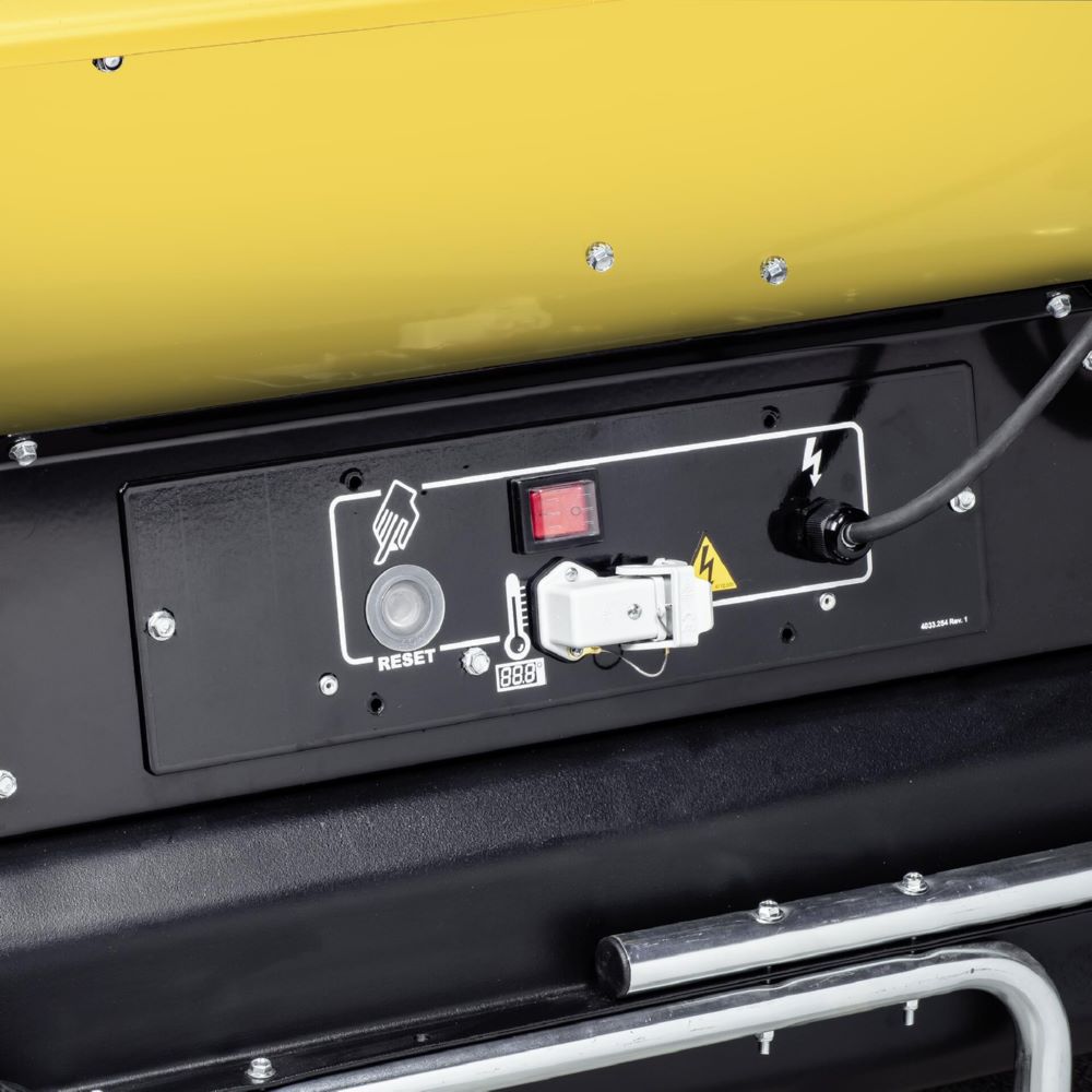 Produktbild Wilms Heißluftturbine B 380 ohne Abgaßführung Tankinhalt 105 Liter 3300 m³/h bild 4