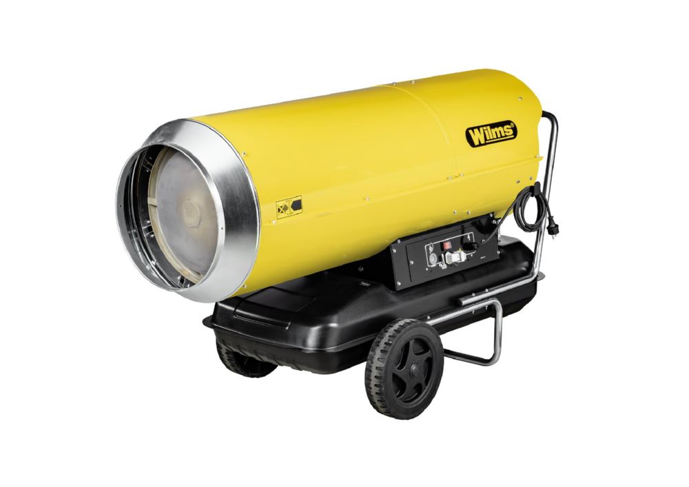 Produktbild Wilms Heißluftturbine B 380 ohne Abgaßführung Tankinhalt 105 Liter 3300 m³/h