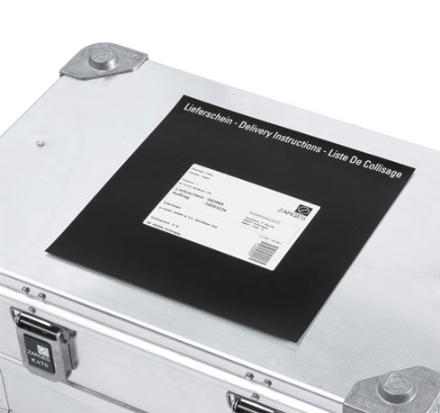 Produktbild ZARGES Kunststofftafel, ca. 280x280x0,5 mm.