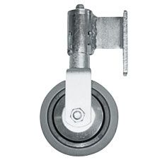 Produktbild ZARGES Federbockrolle links Z600, für unteres Leiternende