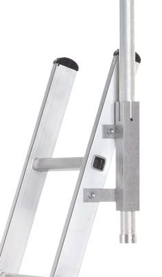 Produktbild ZARGES Ausstiegsholm Z600, rechts, schräger Anbau