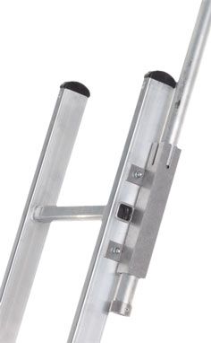 Produktbild ZARGES Ausstiegsholm Z600, rechts, für mehrteilige Leitern bild 2