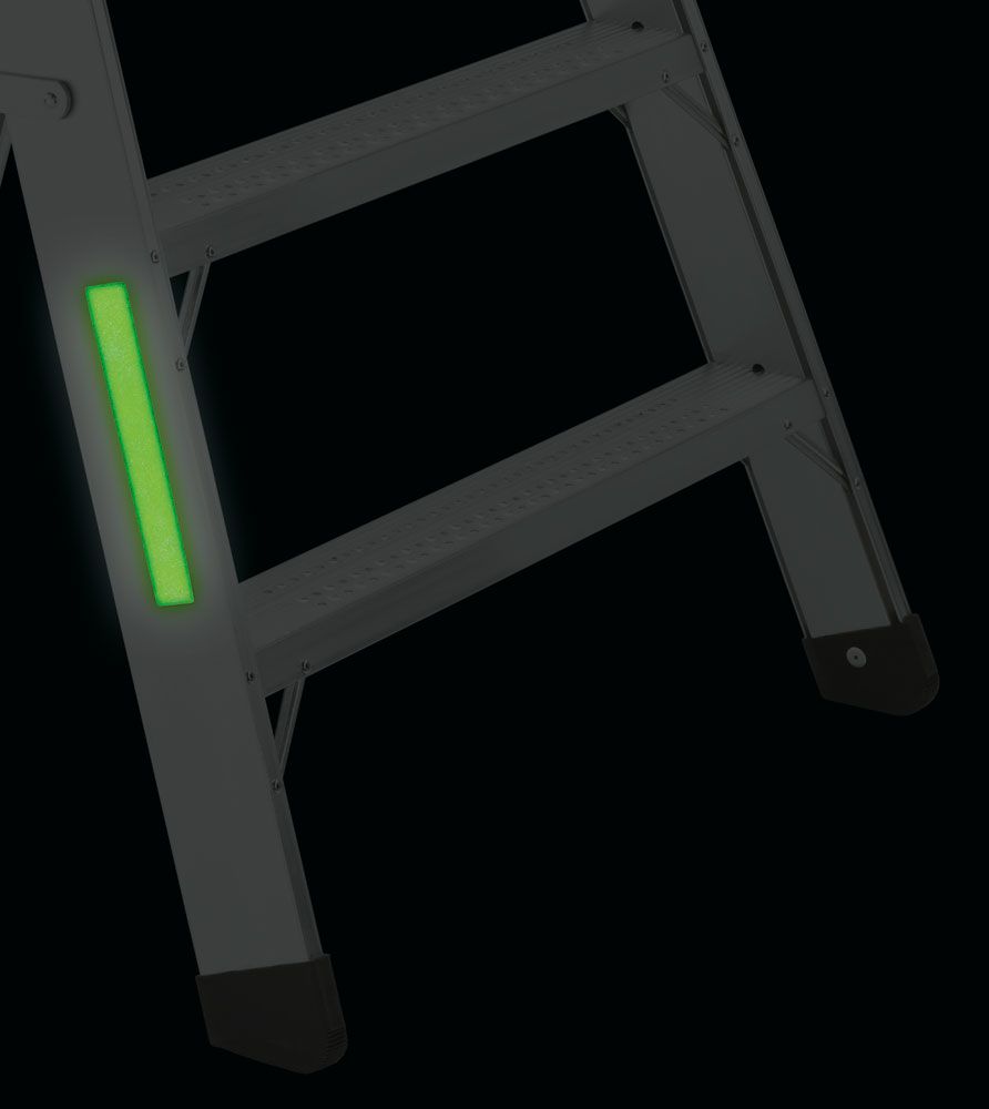 Produktbild ZARGES LM-Arbeitspodest RC klappbar Z500, 4 Stufen Plattformhöhe 0,86 m bild 4