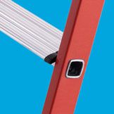 Produktbild ZARGES Kst.-Stufen-Stehleiter Z600, 6 Stufen Leiterlänge 2,15  m bild 2