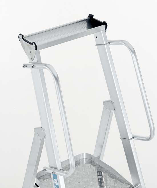 Produktbild Zarges Leichtmetall Stehleiter mit Plattform 8 Stufen Z600 bild 3