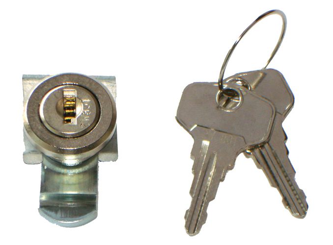 Produktbild ZARGES Schloss-Set(Comfort); im Set gleichschl.. best.aus 2 Schlössern und 2 Schlüsseln