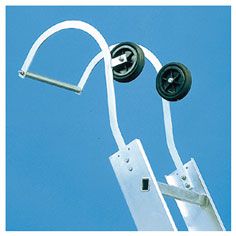 Produktbild ZARGES Firsthaken, fahrbar Z300, für Dachleitern