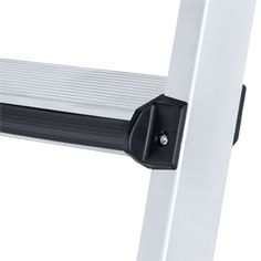 Produktbild ZARGES LM-Stufen-Anlegeleiter Z600, 11 Stufen Leiterlänge 2,82 m bild 3