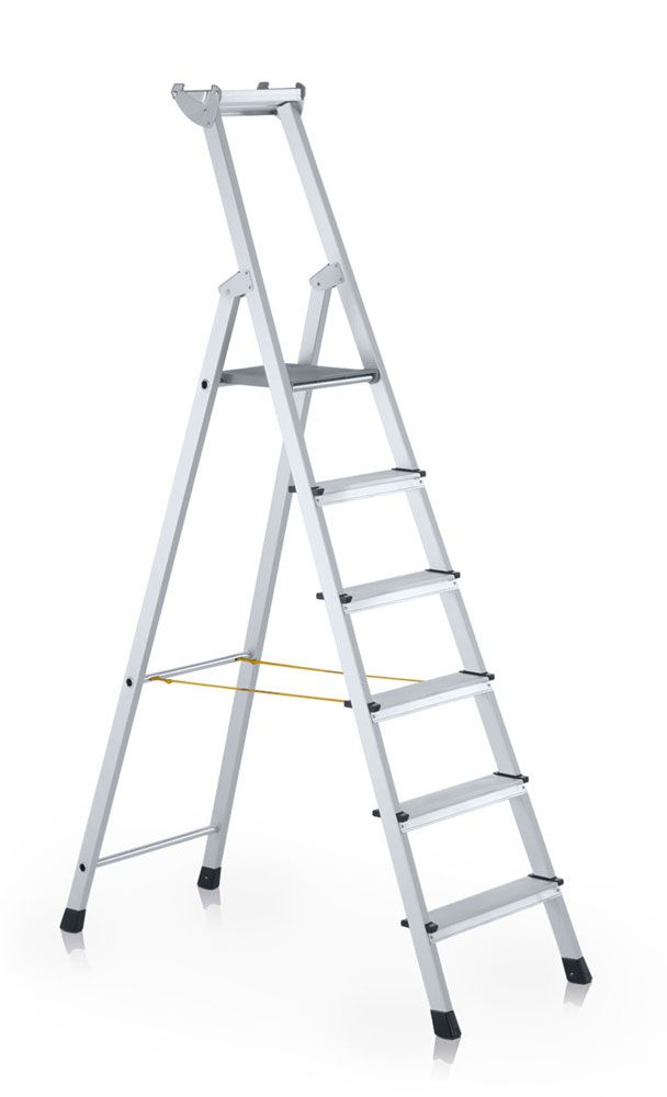 Produktbild ZARGES LM-Stufen-Stehleiter Z600, 10 Stufen Leiterlänge 3,07 m bild 1