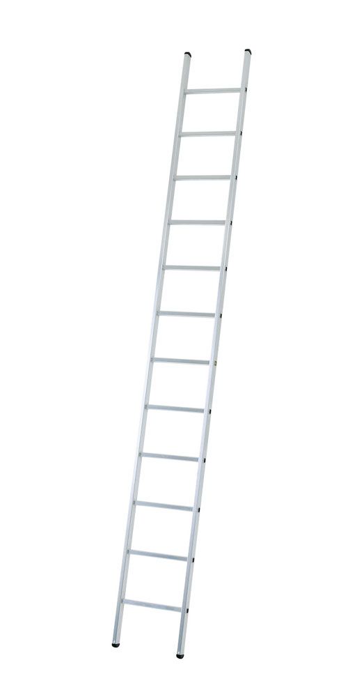 Produktbild ZARGES LM-Sprossen-Anlegeleiter Z600, 8 Sprossen Leiterlänge 2,49 m