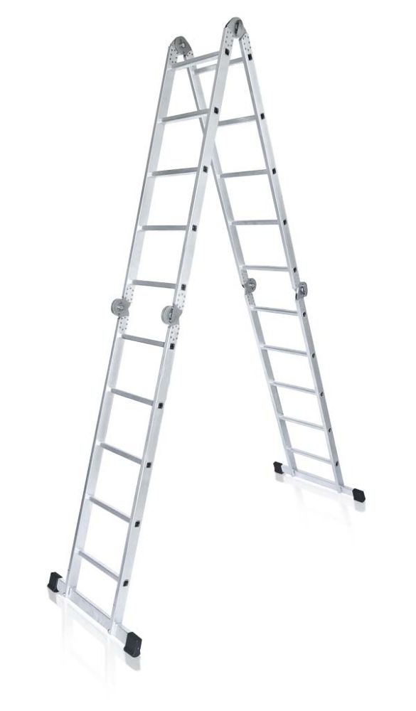 Produktbild Zarges Leichtmetall Vielzweckleiter 4 x 5 Sprossen Z600