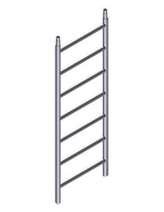 Produktbild ZARGES Aufsteckrahmen Z600, für 0,75 m Breite 2,00 m