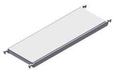 Produktbild ZARGES Plattform ohne Klappe Z600,  für 1,80 m Länge