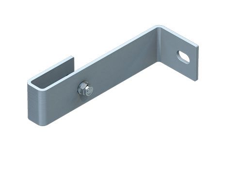 Produktbild ZARGES Wandhalter, starr, Edelstahl V4A, Wandabstand 200 mm