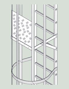 Produktbild ZARGES Zwischenplattform STL,  520 x 550 mm bild 2