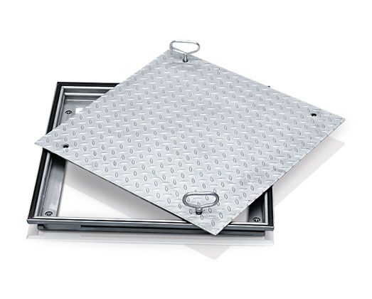 Produktbild Zarges Schachtabdeckung mit Schachtmaßen 600 x 600  mm