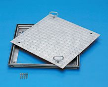 Produktbild ZARGES Schachtabdeckung ST SCH,  Schachtmaß 1000 x 1000  mm bild 2