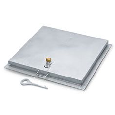 Produktbild Zarges Schachtabdeckung isoliert V2A Maß 625 x 625 mm