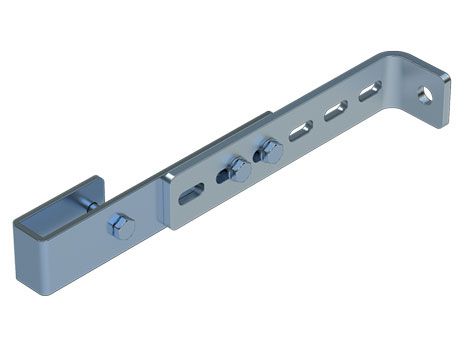 Produktbild ZARGES Wandhalter für GFK Leitern, Wandabstand 200 - 250 mm