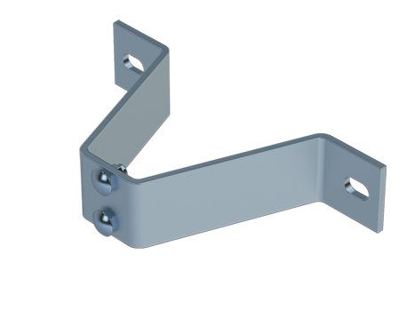 Produktbild ZARGES Wandhalter Edelstahl V4A, Wandabstand 150 mm