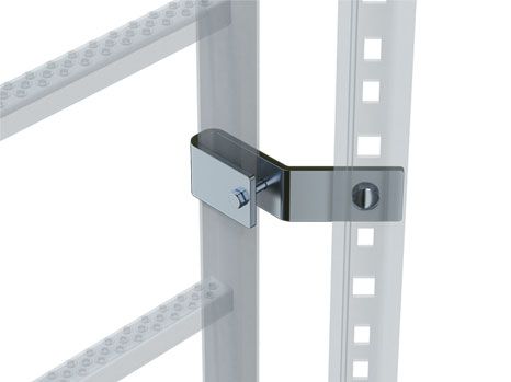 Produktbild ZARGES Schienenbefestigung Holm 50 x 25 mm SCH, für Leiterholm