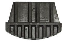 Produktbild ZARGES Außenschuh schwarz, 76 x 25 mm, bild 2