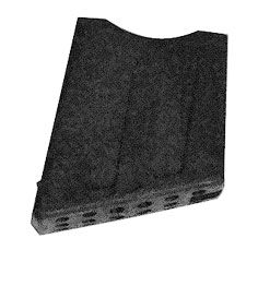 Produktbild ZARGES Aussenschuh 50 x 22 mm, zu GFK-Stufenleiter bild 2