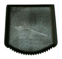 Produktbild ZARGES Aussenschuh el. leitf Z600, schwarz 85 x 25 mm