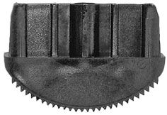 Produktbild ZARGES Innenschuh el. leitf Z600, schwarz 84 x 25 mm