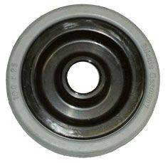 Produktbild ZARGES Laufrolle gummibereit Z600, für Schiebe- und Mehrzweckleitern