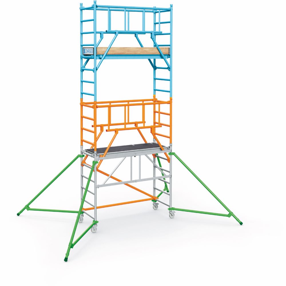 Produktbild Zarges Ausleger Paket für Gerüste grünes Paket