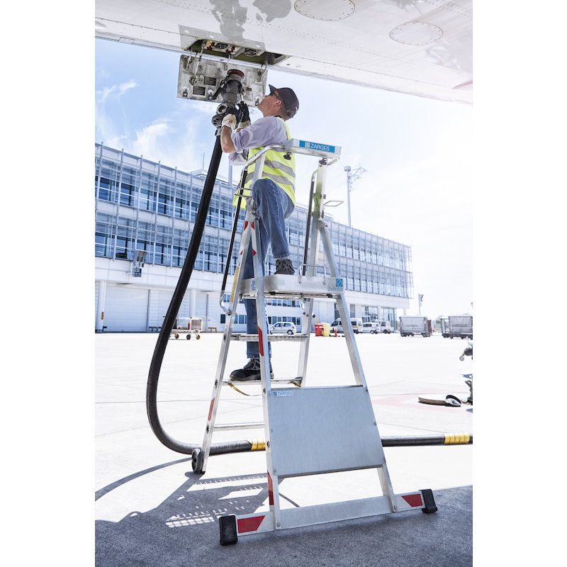 Produktbild Zarges Betankungsleiter mit 6 Stufen 3,6m bild 2
