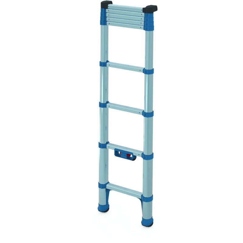 Produktbild Zarges Compactstep L Teleskop Anlegeleiter mit 9 Sprossen bild 2