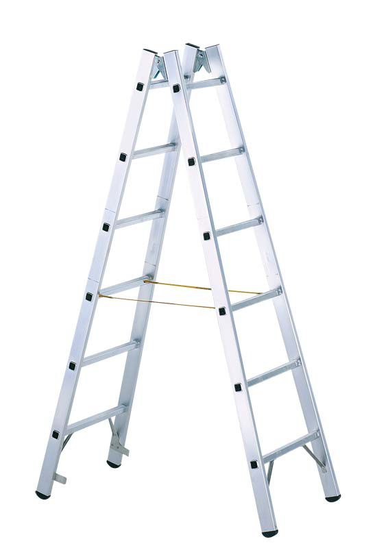 Produktbild Zarges Coni B Leichtmetall Stehleiter 2 x 4 Sprossen