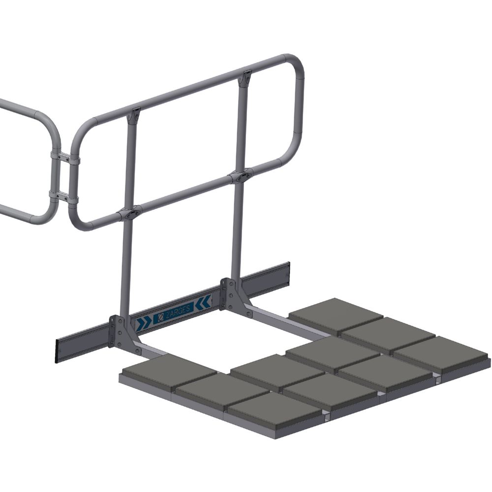 Produktbild Zarges Dachgeländer mit Verbinder 1265 x 2200 mm