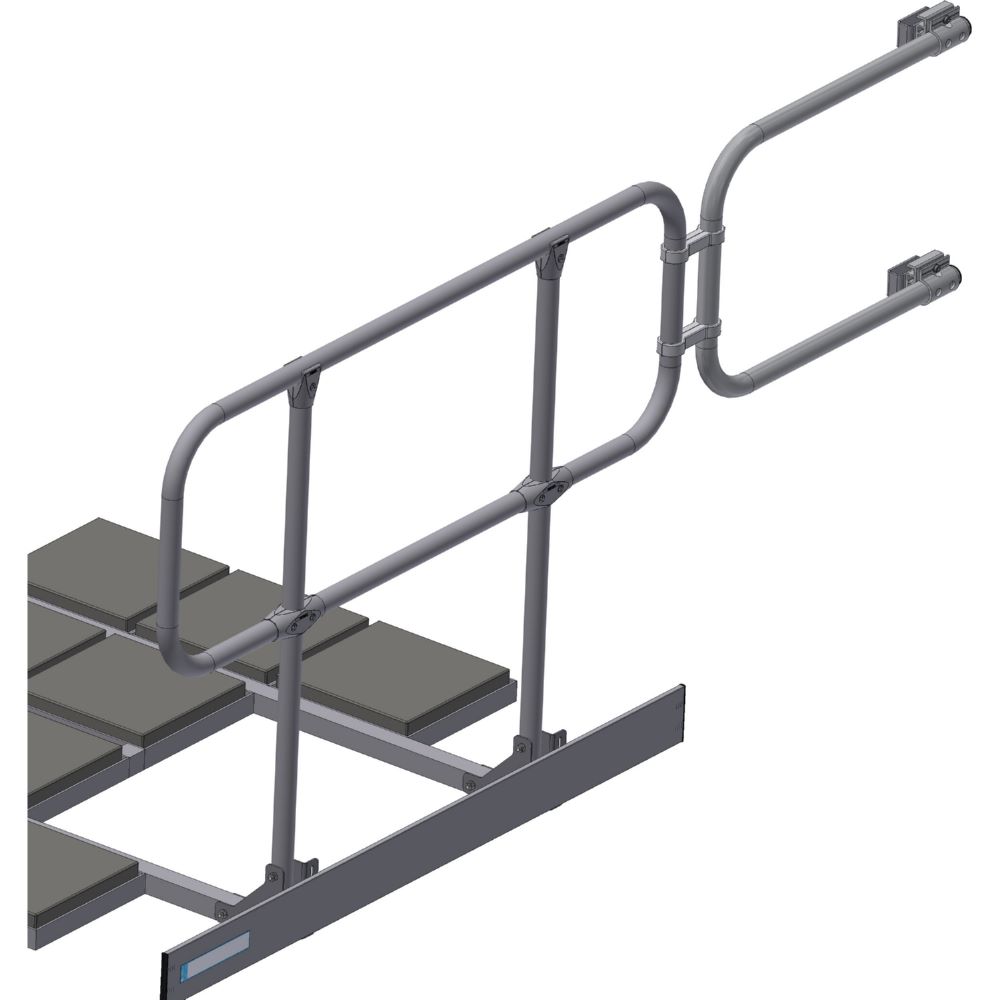 Produktbild Zarges Dachgeländer mit Verbinder 1265 x 2200 mm bild 2