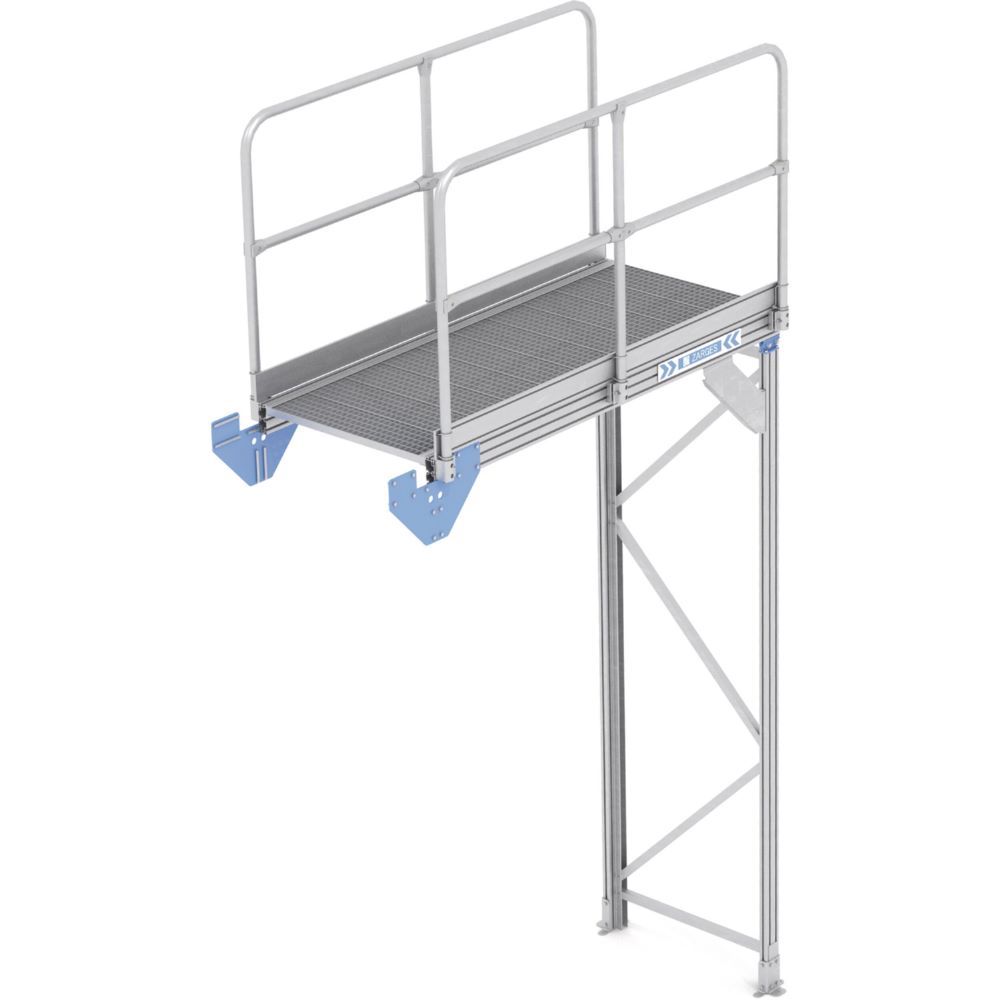 Produktbild Zarges Enteisungsbühne Erweiterungsmodul Stahl Gitterrost mit 2000 mm