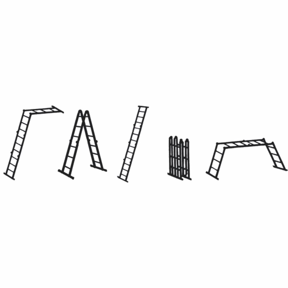 Produktbild Zarges Multitec M Vielzweckleiter 4 x 3 Sprossen bild 3