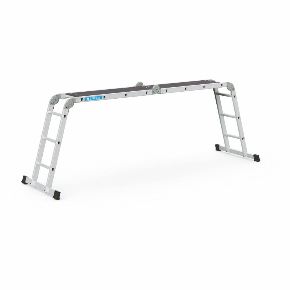 Produktbild Zarges Multitec M Vielzweckleiter 2 x 3 und 2 x 4 Sprossen bild 2