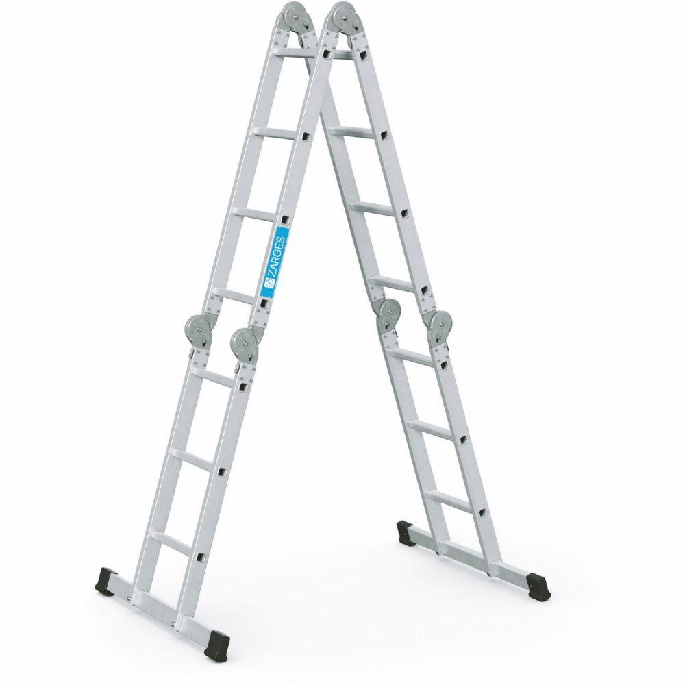 Produktbild Zarges Multitec M Vielzweckleiter 2 x 3 und 2 x 4 Sprossen bild 1