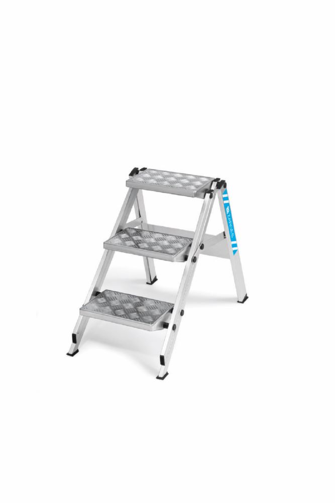 Produktbild Zarges Sicherheitstreppe Plazatec P ableitfähig bis 150 kg 3 Stufen