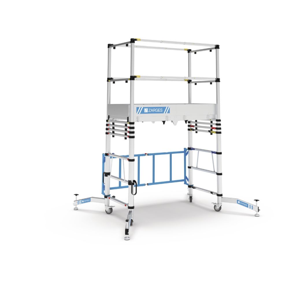 Produktbild Zarges Teleskopbierbares Fahrgerüst Teletower 1T 4 x 3 m