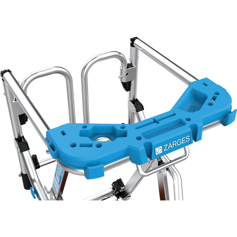 Produktbild ZAP Masterflex Plus S - Teleskop-Plattformleiter 5 Stufen bild 2