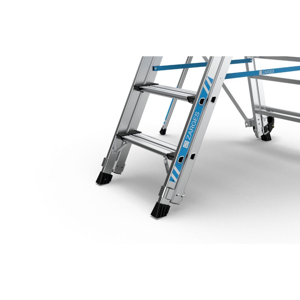 Produktbild ZAP Masterflex Plus S - Teleskop-Plattformleiter 5 Stufen bild 4