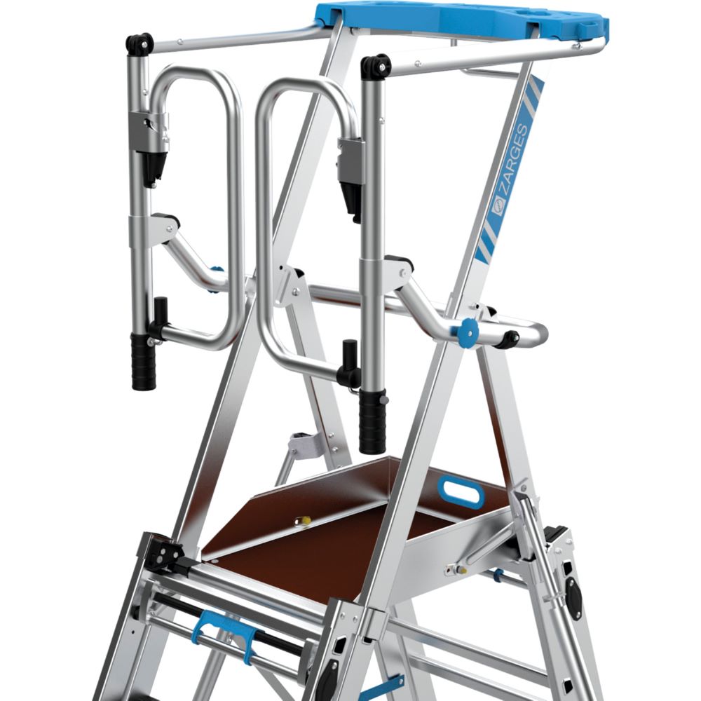 Produktbild ZAP Masterflex Plus S - Teleskop-Plattformleiter 7 Stufen bild 3