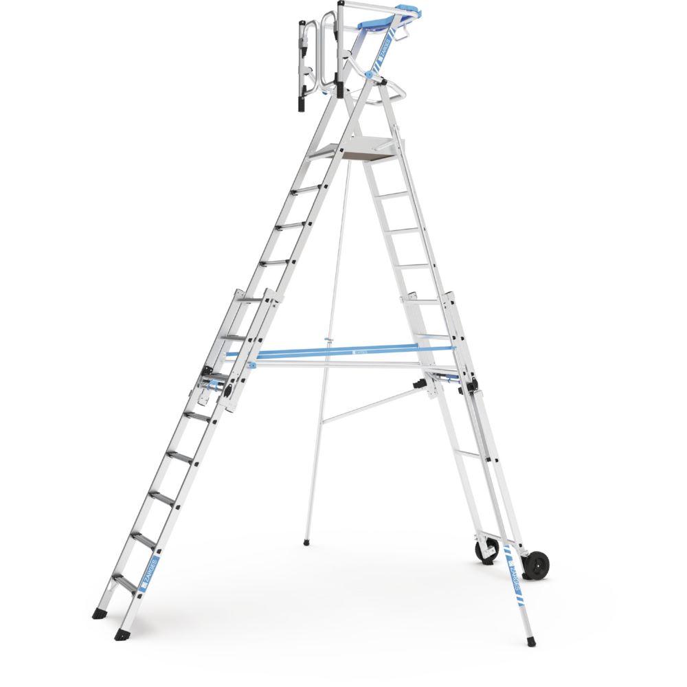 Produktbild Zarges Teleskop Plattformleiter ZAP Masterflex Plus S 12 Stufen