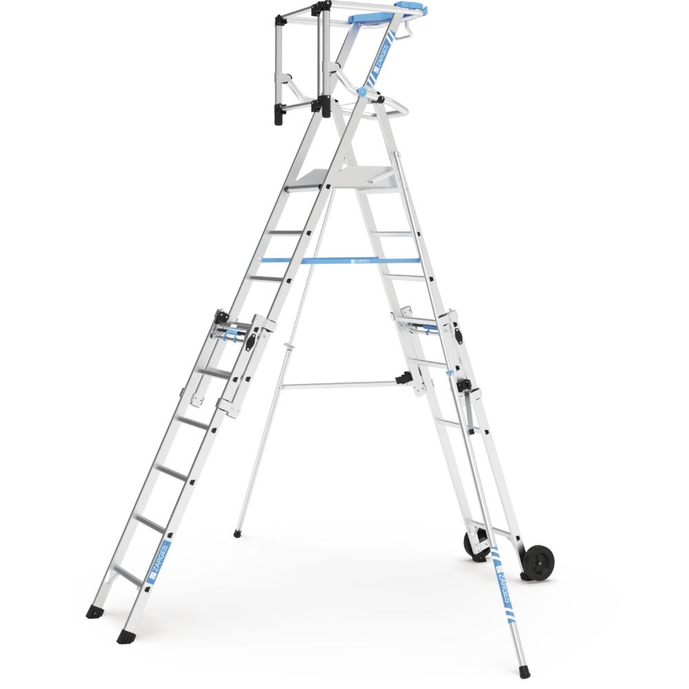 Produktbild Zarges Teleskop Plattformleiter ZAP Masterflex S 9 Stufen