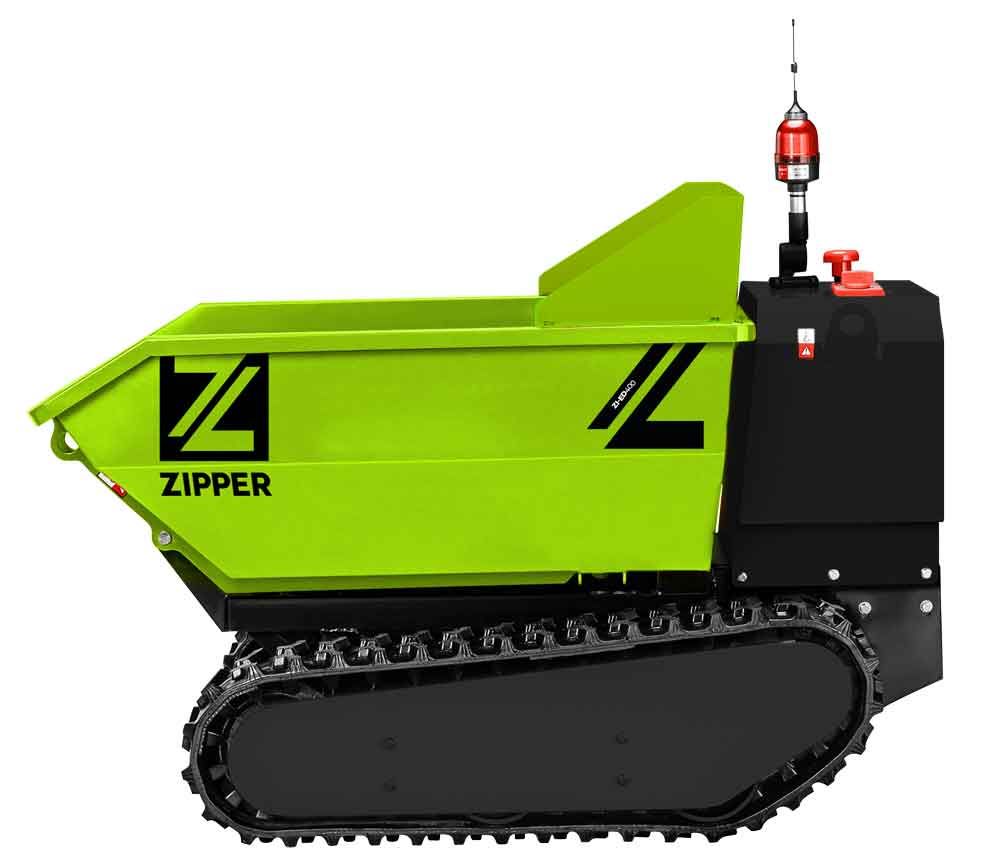 Produktbild Zipper Elektrodumper mit Kettenantrieb und Fernbedienung bis 400 kg bild 2